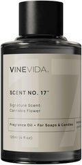 VINEVIDA [4oz] Cannabis Flower Fragrance Oil - Made in USA Scents for Candle Making - Natural Candle Fragrance Oil - Scents for Soap Making