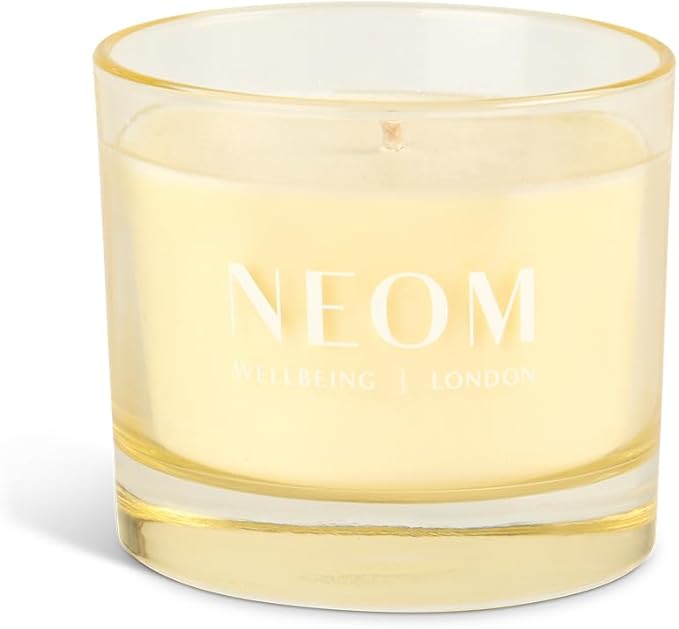 NEOM- Complete Bliss Citronella Outdoor Candle | 1 Wick I 100% Natural Wax I Hand-Finished I Moroccan Blush Rose, Lime, Black Pepper and Added Citronella