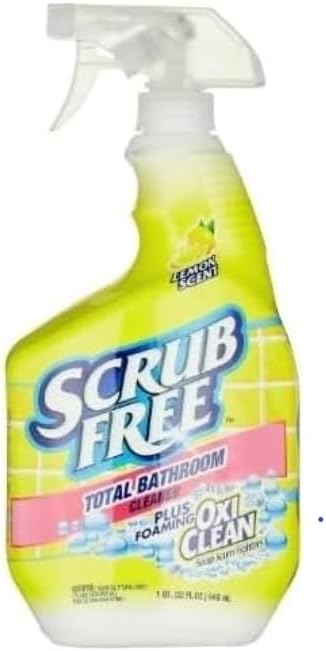 Scrub Free Bathroom Cleaner with Lemon Scent, 32 oz original spray