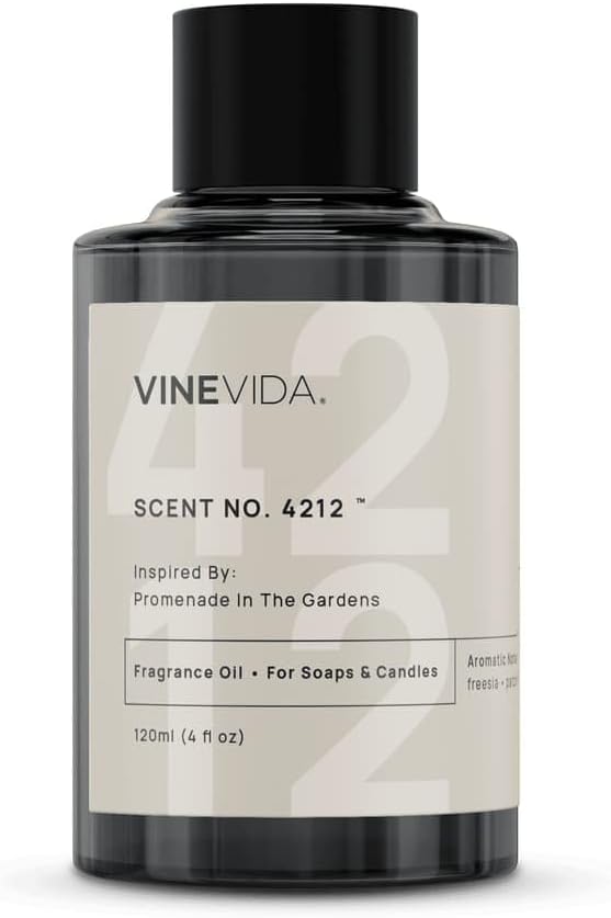 VINEVIDA [120 Ml] Scent NO. 4212 Inspired by Promenade in The Gardens | Premium Fragrance Oil for Candle Making & Soap Making | Candle Scents for Soy Wax | Scented Oils