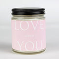 Fontana Candle Co. Celebration Collection, Love You Always – 9oz Scented Candles Made with Beeswax, Coconut Oil & Pure Essential Oils – Wood Wick, 35+ Hrs Clean Burn – Non-Toxic Candles for Home