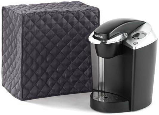 Covermates Keepsakes Coffee Maker Cover – Quilted Appliance Protector for Espresso Makers – Dust & Stain Resistant, Washable Slip‑On Design for Countertop Storage, Slate
