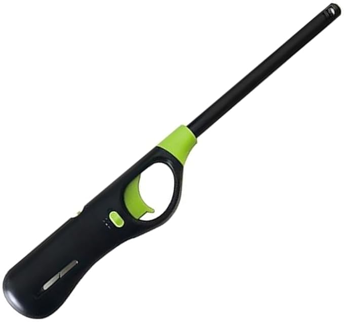 Handi Flame BBQ Grill Click Lighter Refillable Candle Fireplace Kitchen Stove Wind Resitent Long Stem (3)