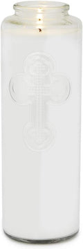 Root Candles Prayer Candles Clear Glass Devotional 7-Day Prayer Candle, 1-Count, 1-Count, Meditation