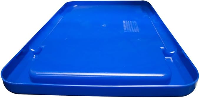 ULTRASOURCE Poly Tote Lid, Blue, Food Approved Bundle of 6 Lids