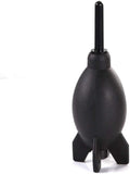 FocusFoto PRO 6.6 Inch Rubber Rocket Air Blower Duster Cleaner Dust Cleaning for DSLR Camera CCD Lens Keyboard Black