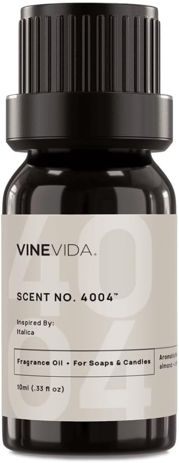 VINEVIDA [10mL] Italica Fragrance Oil for Candle Making - Natural Candle Oil Scents - Soap Making Essential Oil - Made in USA