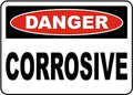 Danger Corrosive Sign Metal Sign 8x12 Inch – Safety for Home, Office, or Workplace