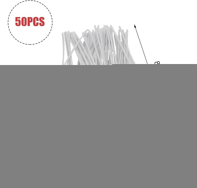Genérico s for Candle Making Candles,for Making | Set of s for Pre-Waxed,DIY Soy Candle S Kit,Cotton s for Making Supplies,50pcs