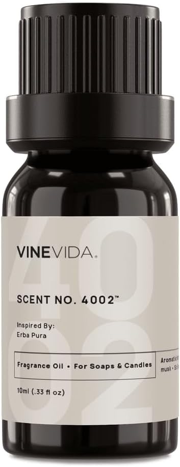 VINEVIDA [10mL] Erba Pura Fragrance Oil for Candle Making - Natural Candle Oil Scents - Soap Making Essential Oil - Made in USA