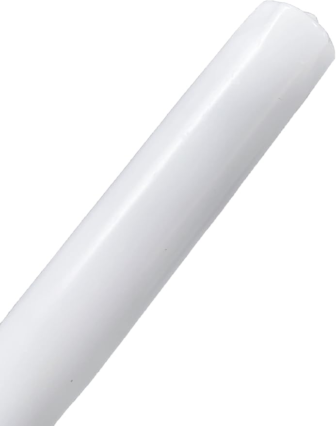 D'light Online Elegant 10" Holiday Unscented Taper Candle for Christmas - Premium Quality Candles Hand-Dipped Tapered Candles, Dripless and Smokeless - Set of 12 (10 Inch, Rustic Christmas)