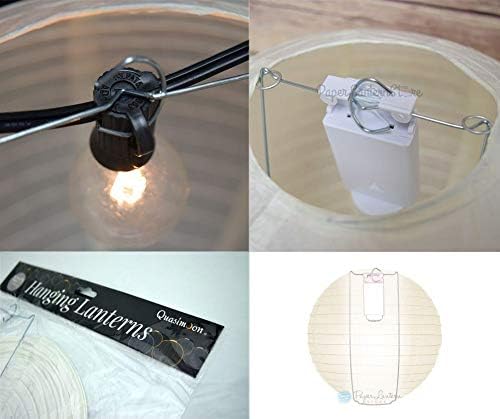 PaperLanternStore.com 14 Inch Midnight Summer Cherry Blossom Premium Paper Lantern