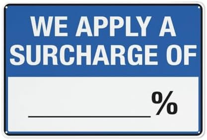 Metal Aluminum Sign We Apply A Surcharge Of Wall Art Decor Public Vintage Retro Aluminum Metal Sign Plaque 8X12 Inch