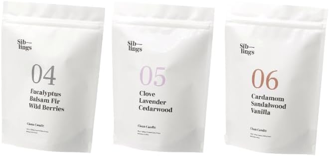Siblings Candle Making Kit | DIY Coconut Soy Wax - Candle Kit (3 Kits)