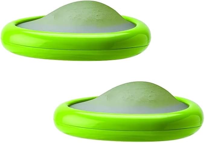 Joie Avocado Stretch Pod, Keep Avocadoes Fresh Longer, Refrigerator Storage, Produce Organization, Green, Pack of 2