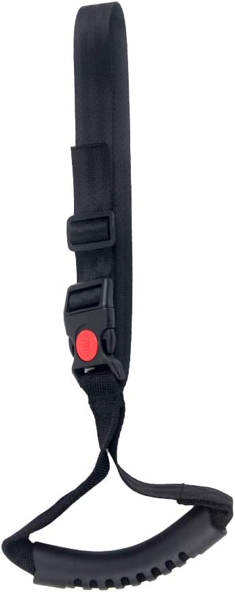 Car Handle 1 Piece Portable Automotive Handle Assistance Mobility Aid Adjustable Auto Assist Grab Bar Vehicle Seat Transfer Handles Handicapped Accessories for Able Elder - Black