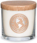 Eco Candle Co. Recycled Candle, Sterling Rose, 6 oz. - Scents of Green Notes, Fresh Cut Roses, Floral, & Musk - 100% Soy Wax, No Lead, Hand Poured, Phthalate Free, Made from Midwest Grown Soybeans