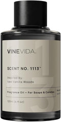 VINEVIDA [4oz] Iced Vanilla Woods Fragrance Oil for Candle Making and Soap Making - Premium Candle Scents for Soy Candles