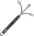 GoFire Rechargeable Electric Lighter - Windproof Flameless Arc, Flexible Neck, USB, Safety Switch