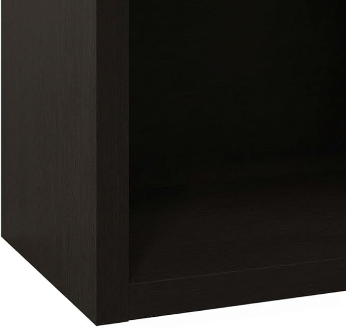 Furnifact Dark Oak Bookcase, Stylish Wooden Storage Unit, Modern Design, Durable Wood Construction, Suitable for Living Room, Office, or Bedroom