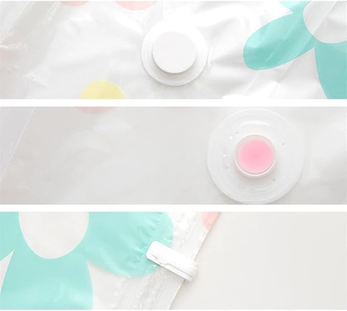 Vacuum Bstorage Bhome Organizer Foldable Clothes Organizer Seal Compressed Travel Saving Bpackage with Hand Pump/Multicolor/110 * 80Cm*10Pcs