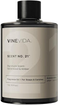 VINEVIDA [16oz] Cedarwood & Amber Fragrance Oil for Candle Making and Soap Making - Premium Candle Scents for Soy Candles