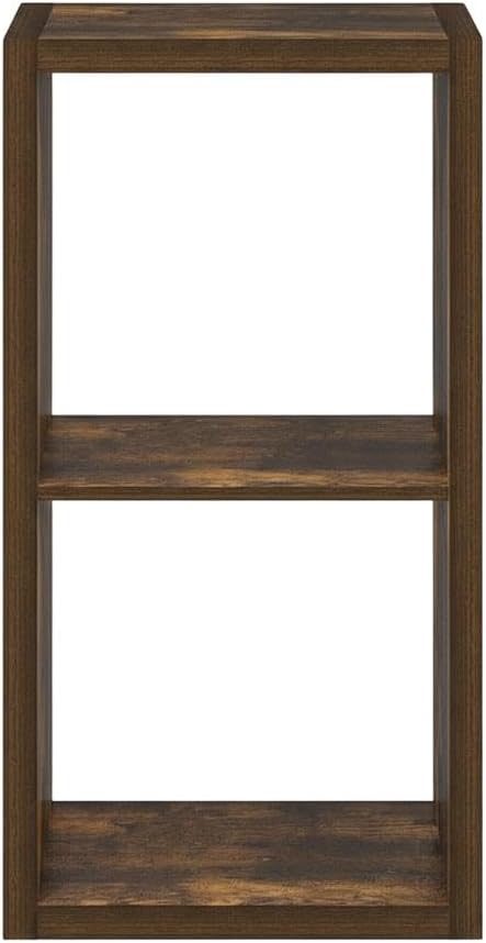 Furnifact Amber Pine Bookcase with Sturdy Wooden Construction, Elegant Design, Durable Storage, Perfect for Living Room, Office, or Bedroom Spaces