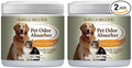 SMELLS BEGONE 15oz Gel Pet Odor Eliminator - Absorb & Remove Strong Odors from Pets, Cat Litter, Dog Poop, Urine Smells - Eliminate Whole Home Odors with Essential Oils (2-Pack, Pet Citrus)