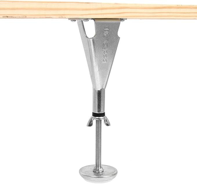 Bed Claw Unibody Adjustable Height Bed Frame Slat Center Support Leg, U.S.A. (Set of 3)