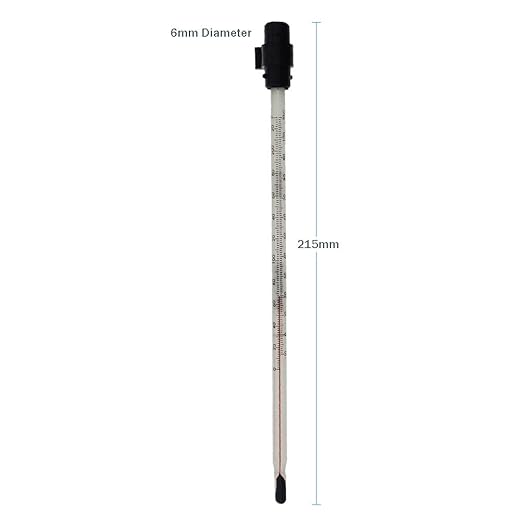 Candle Making Thermometer Essential Candle Making Kit for Candle Makers Melting Soy and Paraffin Wax - 200 mm Candle Making Supplies
