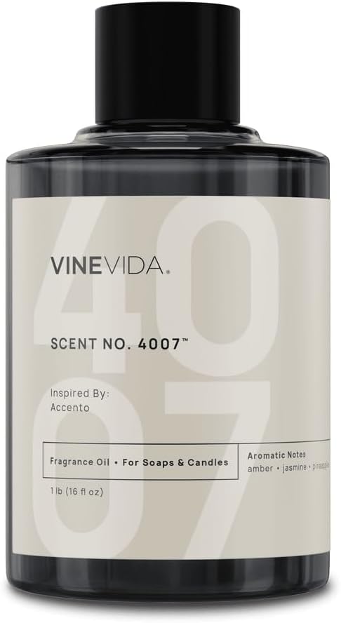 VINEVIDA [16oz] 1861 - Naxos Fragrance Oil for Candle Making - Natural Candle Oil Scents - Soap Making Essential Oil - Made in USA
