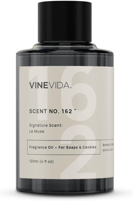 VINEVIDA [4 oz] Le Muse; Fragrance Oil for Candle Making and Soap Making - Premium Candle Scents for Soy Candles