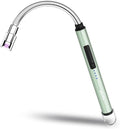 MeeToo Lighter, Electric Candle Rechargeable USB Lighter Plasma Arc for Candle Birthday Camping Green