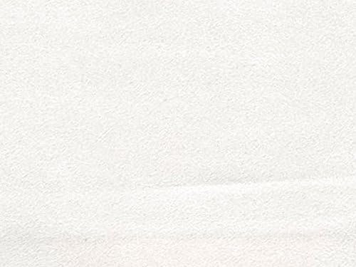 Micro/Passion Suede Fabric Cool Colors 58" Wide Sold by The Yard (58" W Continuous Yards/Seller Shipped, White)