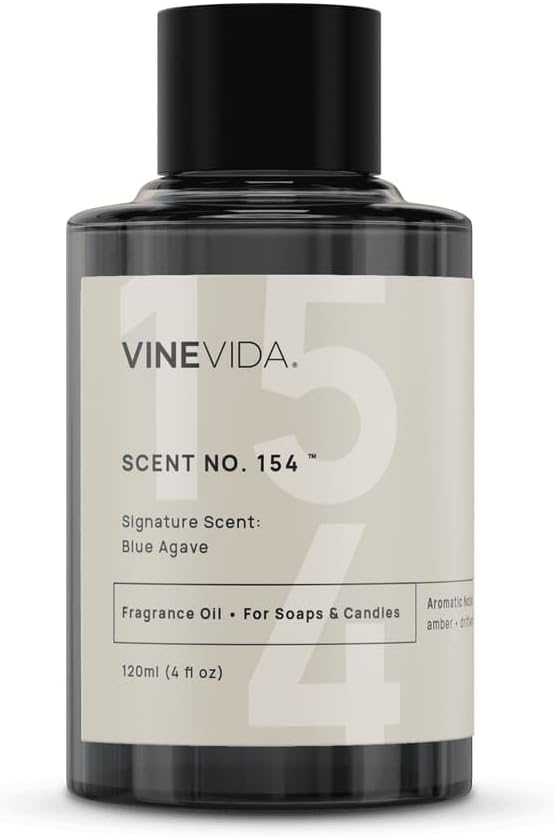 VINEVIDA [4 oz] Blue Agave; Fragrance Oil for Candle Making and Soap Making - Premium Candle Scents for Soy Candles