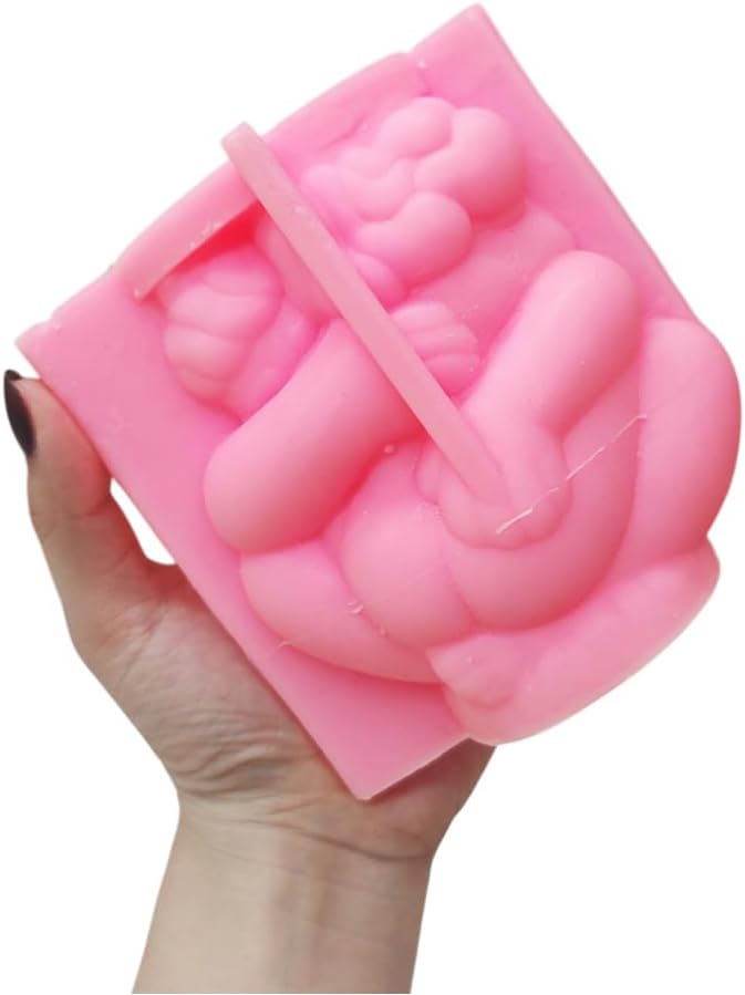 Embracing Couples Molds for Resin, Lovers Hugging Candle Mold for Soap Wax DIY Handcraft, Lovers Resin Mold Gift Wedding Party Home Dinner Festive Days Car Ornament