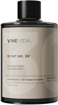 VINEVIDA Cucumber Mint Fragrance Oil [16oz] - USA Made Candle & Soap Scents