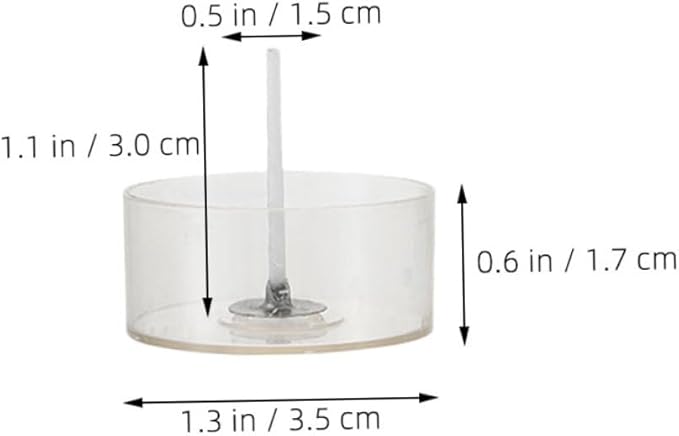NUOBESTY 1 Set Candle Making Kit with Round Containers and Stable Wicks Candle Wicks Molds for DIY Projects for Beginners and Professionals Create Beautiful Home Decor