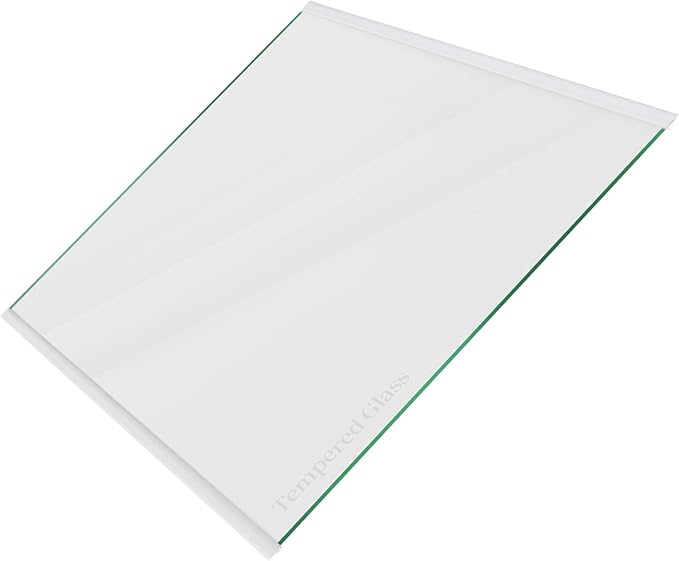Upgraded W11130202 Whirlpool Freezer Shelf – Tempered Glass Refrigerator Drawer Shelf Replacement, Fits Fridge Door Parts and Shelves, Replaces W10527848, 4545865, EAP12347521, WRS571CIHZ04