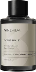 VINEVIDA [4oz] Baby Powder Fragrance Oil for Candle Making and Soap Making - Premium Candle Scents for Soy Candles