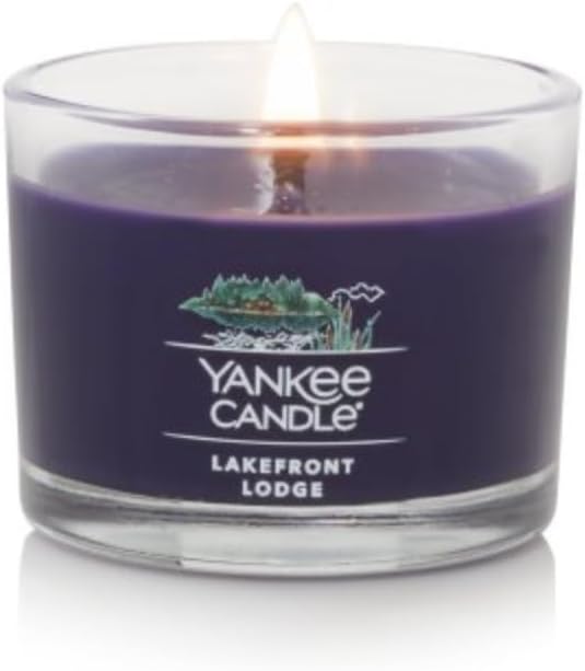 Yankee Candle Minis Jar, Lakefront Lodge, 1.3 OZ (Pack of 4)