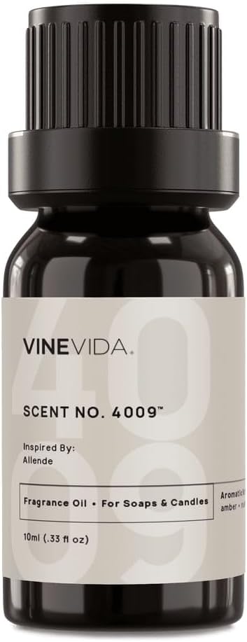 VINEVIDA [10mL] Allende Fragrance Oil for Candle Making - Natural Candle Oil Scents - Soap Making Essential Oil - Made in USA