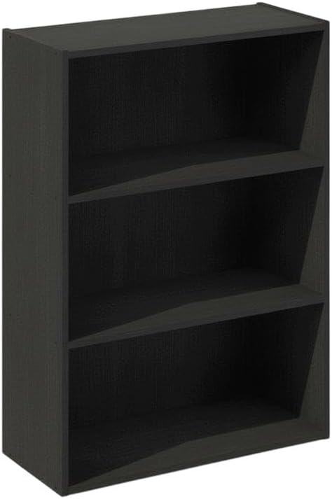 Furnifact Americano Bookcase with Sturdy Wood Construction, Stylish Modern Design, and Versatile Storage Solution for Home and Office Use