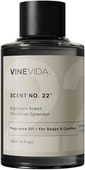 VINEVIDA [4oz] Christmas Splendor Fragrance Oil, Holiday Scents for Candle Making - Made in USA Scents for Candle Making - Christmas Fragrance Oil