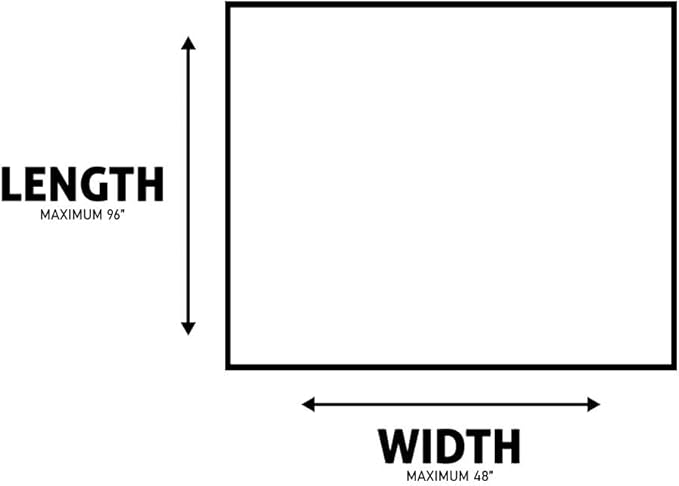 SourceOne 1 Sheet - 1/2" Clear Acrylic Sheet Heavy Duty (Custom)