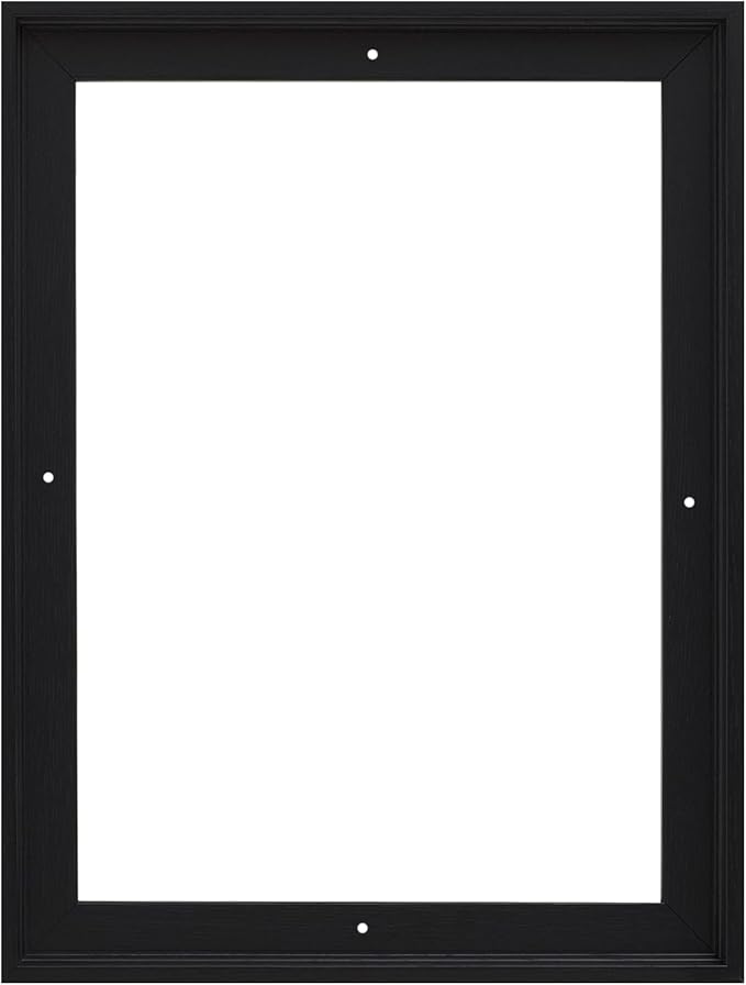 Pixy Canvas Floater Frame 36x48 for 3/4 (0.75) inch Deep Canvas Paintings/Canvas Prints/Wood Canvas Panels/Wall Art/Wall Decor/Home Decor/Artwork (Black Oak, 36 x 48 inch, Portrait)
