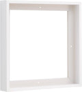 Pixy Canvas Floater Frame 15x15 for 1-1/2 (1.5) inch Deep Canvas Paintings/Canvas Prints/Wood Canvas Panels/Wall Art/Wall Decor/Home Decor/Artwork (White, 15 x 15 inch, Square)