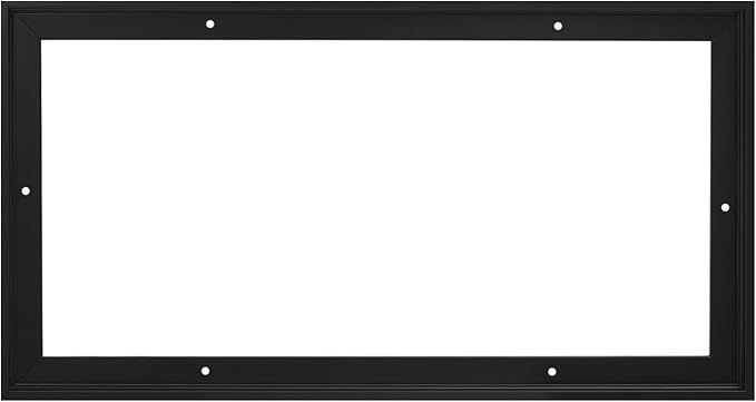 Pixy Canvas Floater Frame 8x24 for 3/4 (0.75) inch Deep Canvas Paintings/Canvas Prints/Wood Canvas Panels/Wall Art/Wall Decor/Home Decor/Artwork (Black, 8 x 24 inch, Landscape)