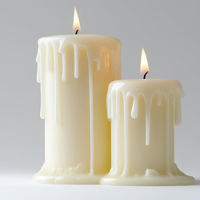 Large Silicone Cylinder Candle Mold - Pillar Candle Making Mold (16.9cm x 9.5cm/6.5" x 3.74")
