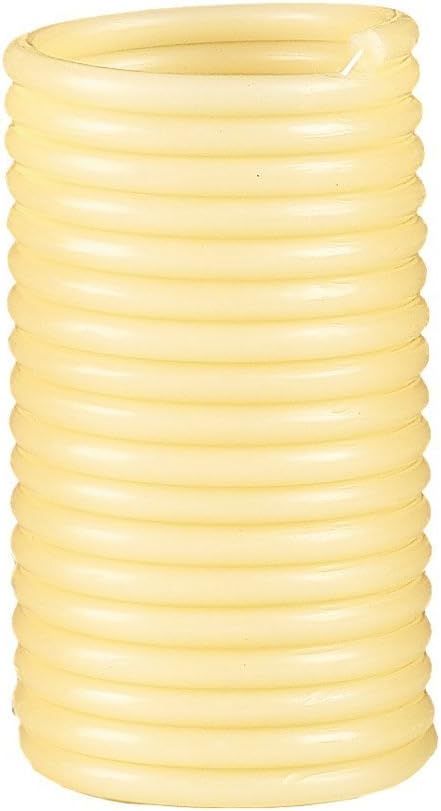 Candle by the Hour 80-Hour Refill, Eco-friendly Natural Beeswax with Cotton Wick